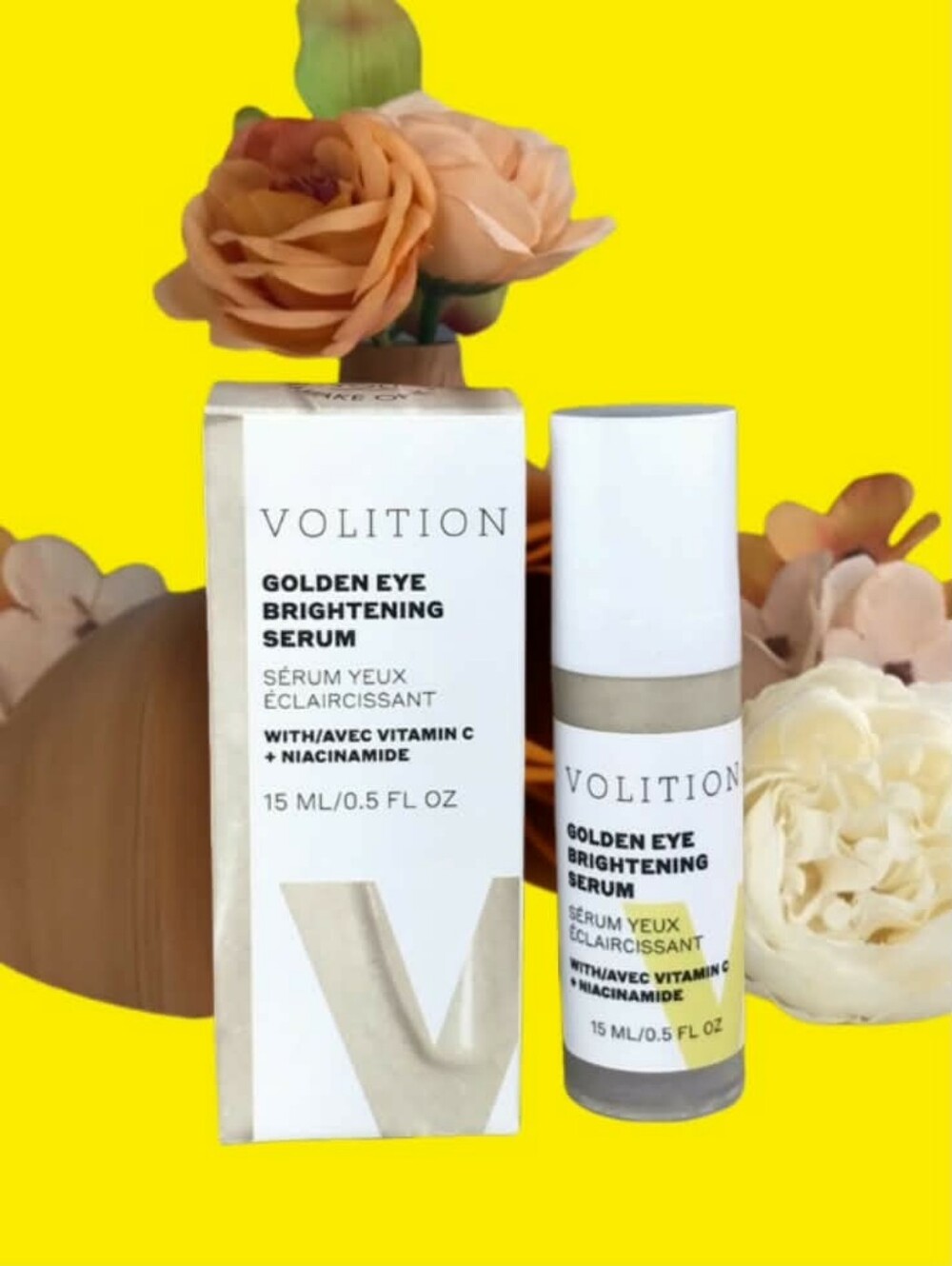 Volition Golden Eye Brightening Serum Vitamin C & Niacinamide 15ml *BNIB